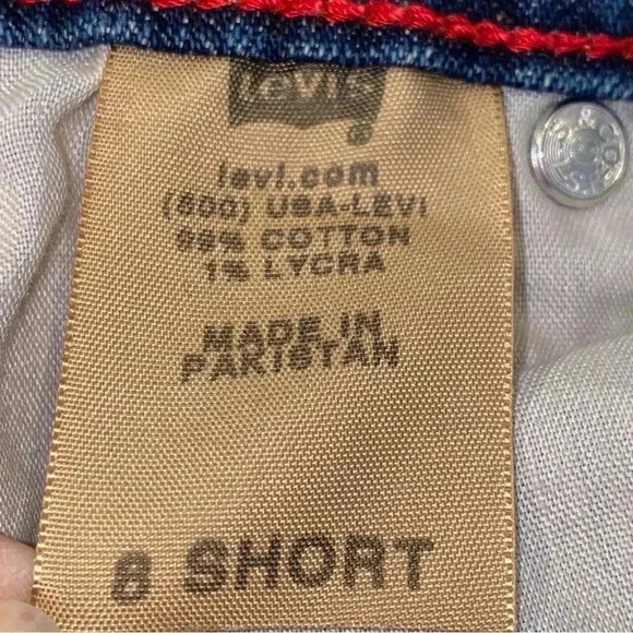 Distressed Levi Jeans 550 Size 12 M Vintage & Good Condition ❤️ - Picture 5 of 7